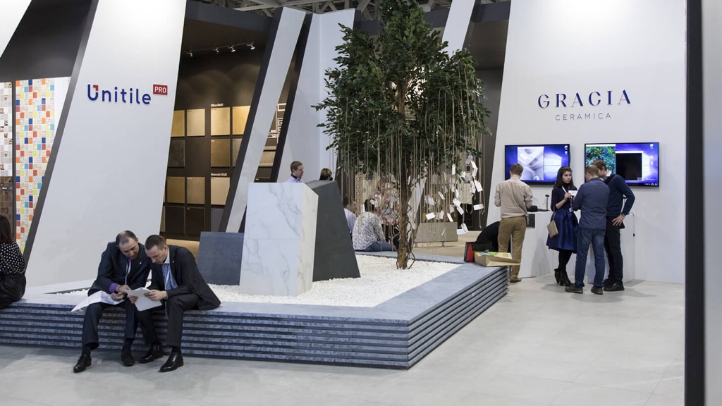 Unitile и Gracia Ceramica at BATIMAT RUSSIA 2018