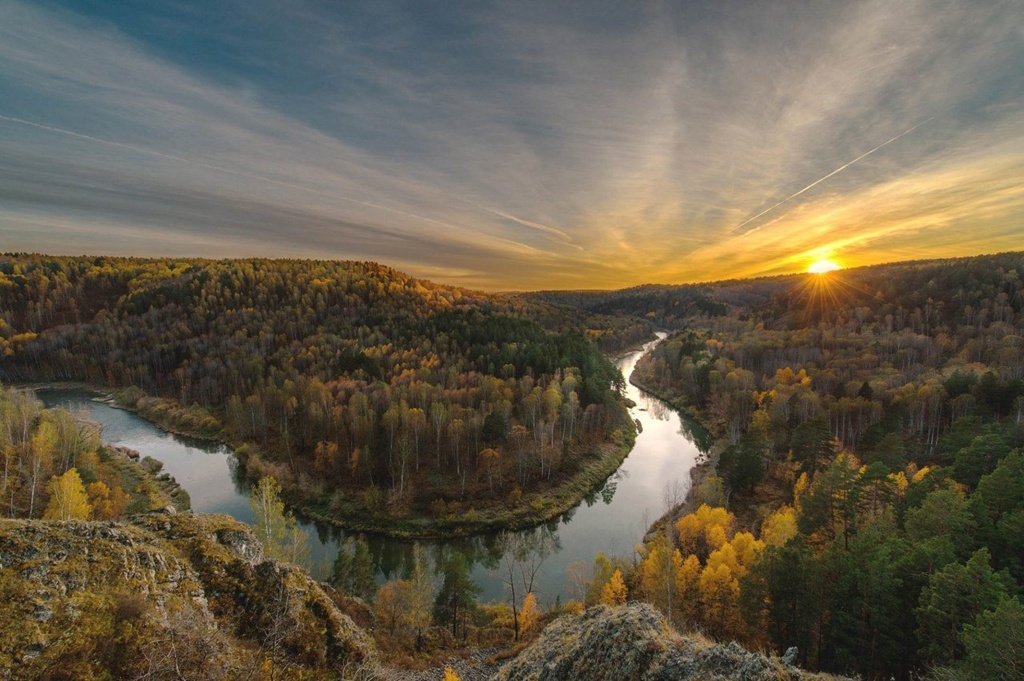 The planet of Unitile. Siberia continent.